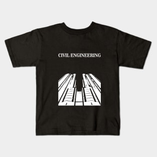 civil engineering, engineer building design Kids T-Shirt